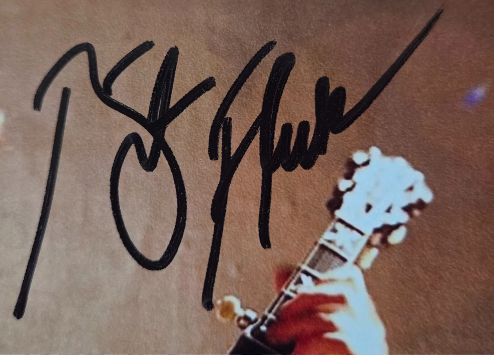 Bela Fleck Hand Signed Autograph 8x10 Photo In Person Banjo Bluegrass Music, изображение 2