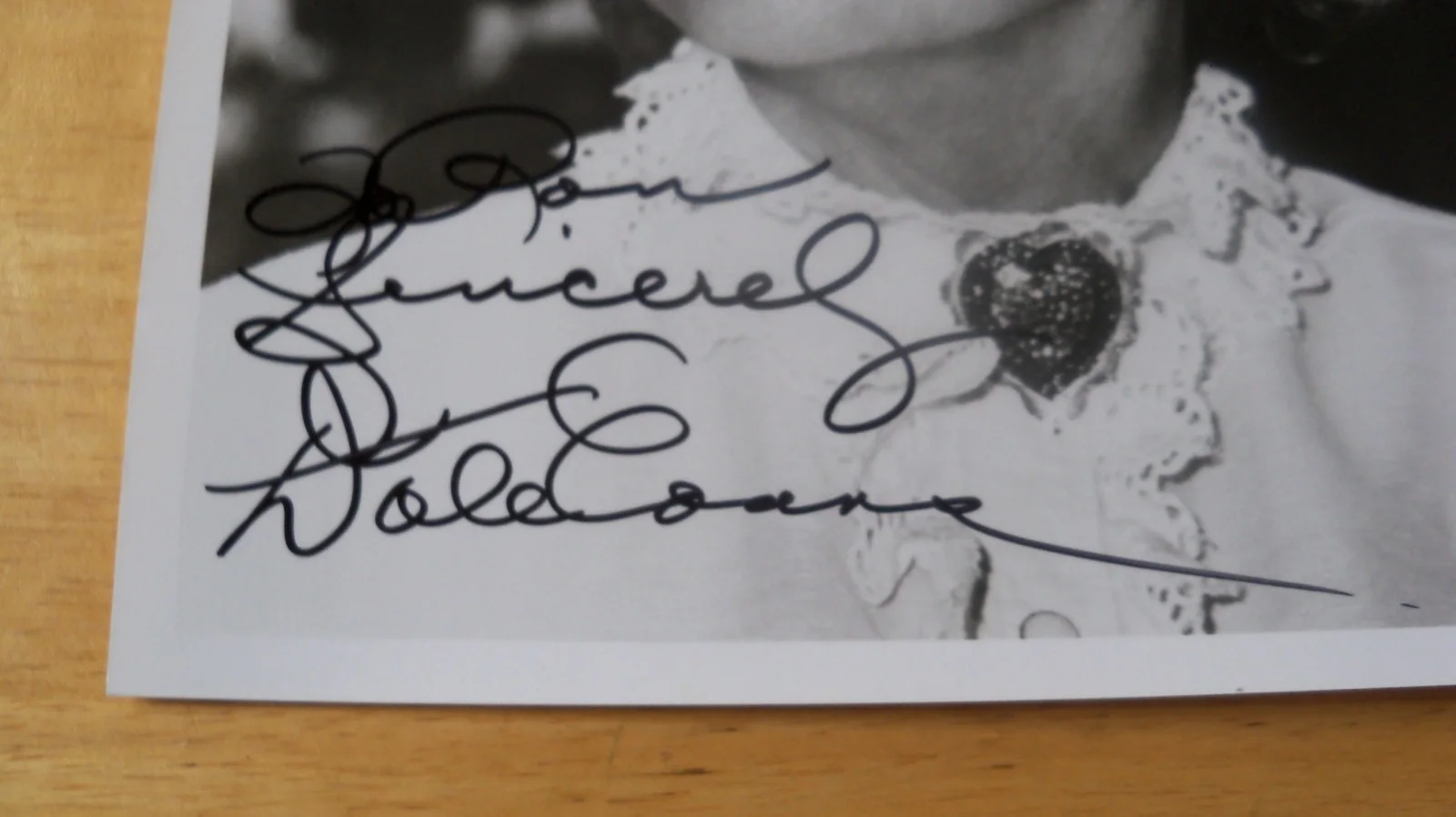 Dale Evans — Dale Evans signed photo COA, image 2