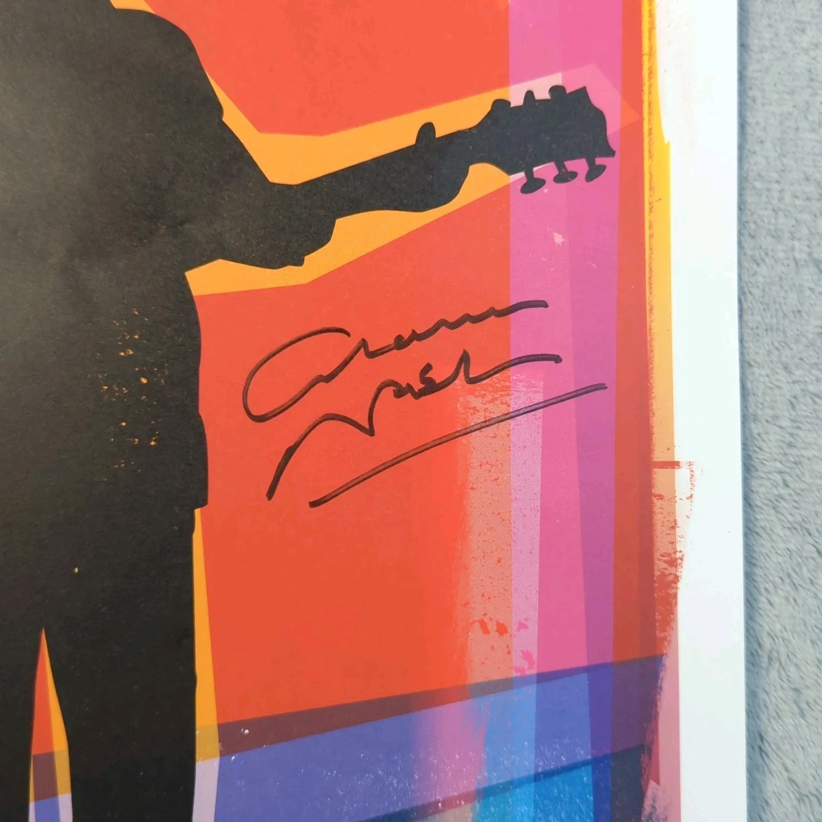 Graham Nash Signed On The Road 2018 Tour Poster 11"x15" b, изображение 2