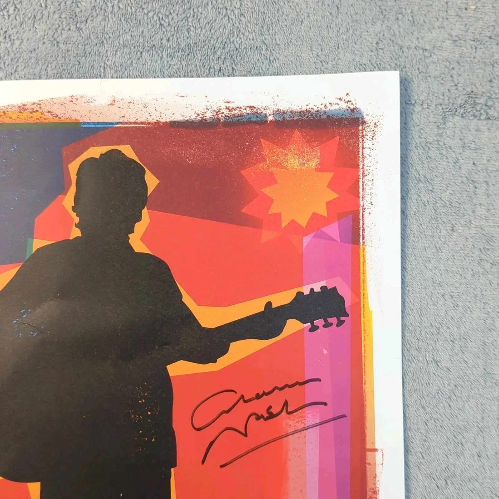 Graham Nash Signed On The Road 2018 Tour Poster 11"x15" b, изображение 4