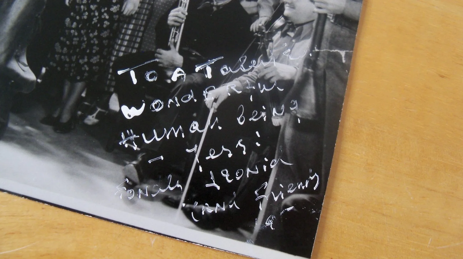 Leonid Kinskey — Leonid Kinskey signed 1936 photo COA Bing Crosby Roy Rogers Frances Farmer, изображение 2