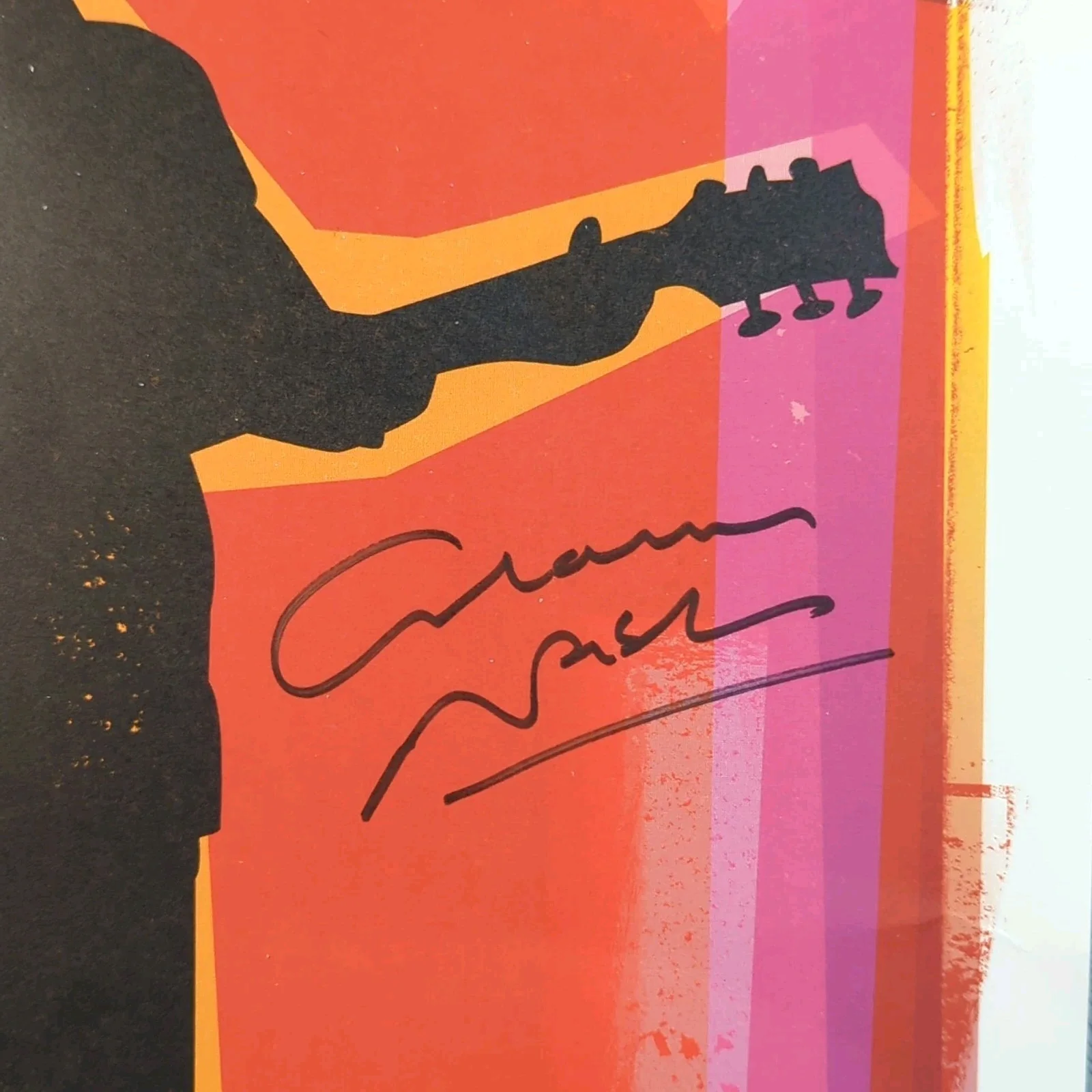 Graham Nash Signed On The Road 2018 Tour Poster 11"x15" a, изображение 2