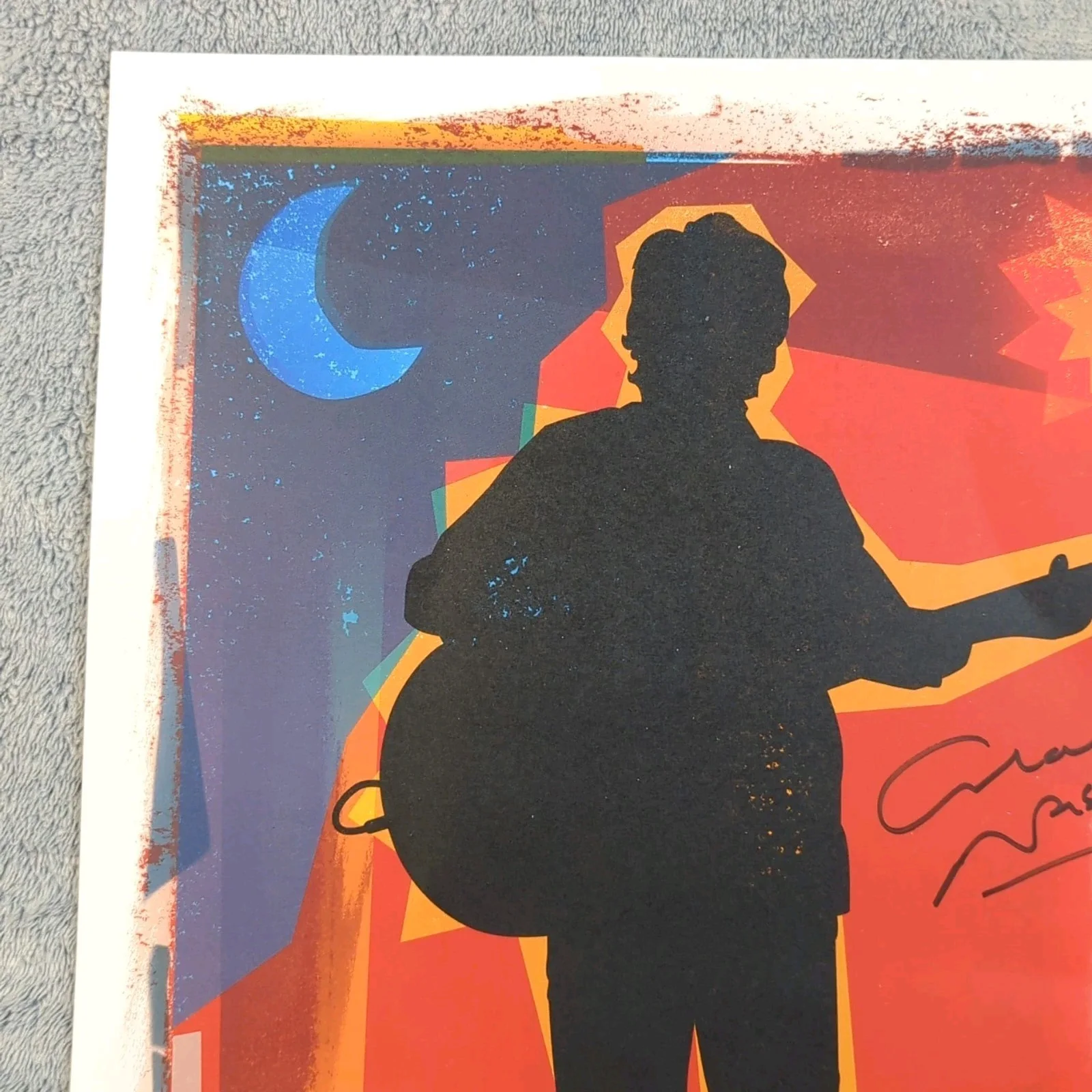 Graham Nash Signed On The Road 2018 Tour Poster 11"x15" a, изображение 3
