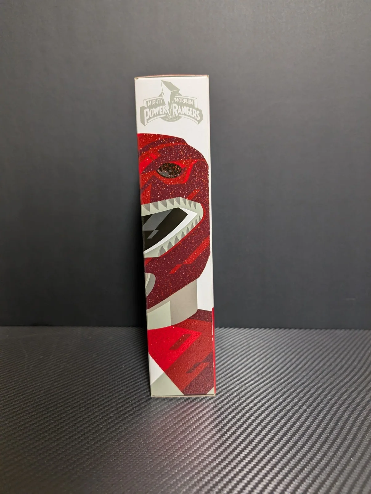 Steve Cardenas — Steve Cardenas Signed Lightning Collection Mighty Morphin Red Ranger Metallic, image 3