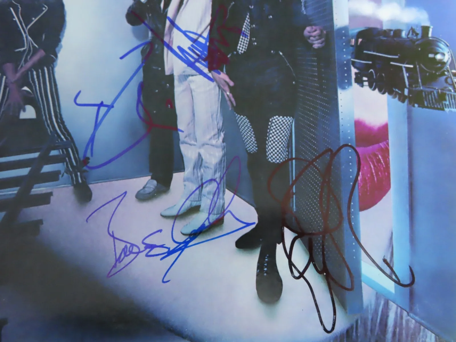 CHEAP TRICK signed ALL SHOOK UP Record PSA RICK NIELSEN ZANDER CARLOS PETERSON, image 3