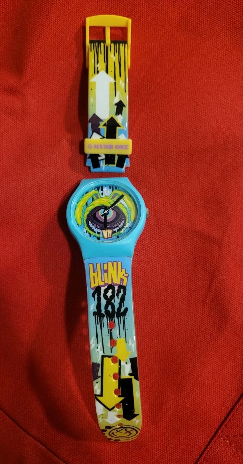 blink 182 Vannen Watch Munk One Rare Damaged Band, изображение 2