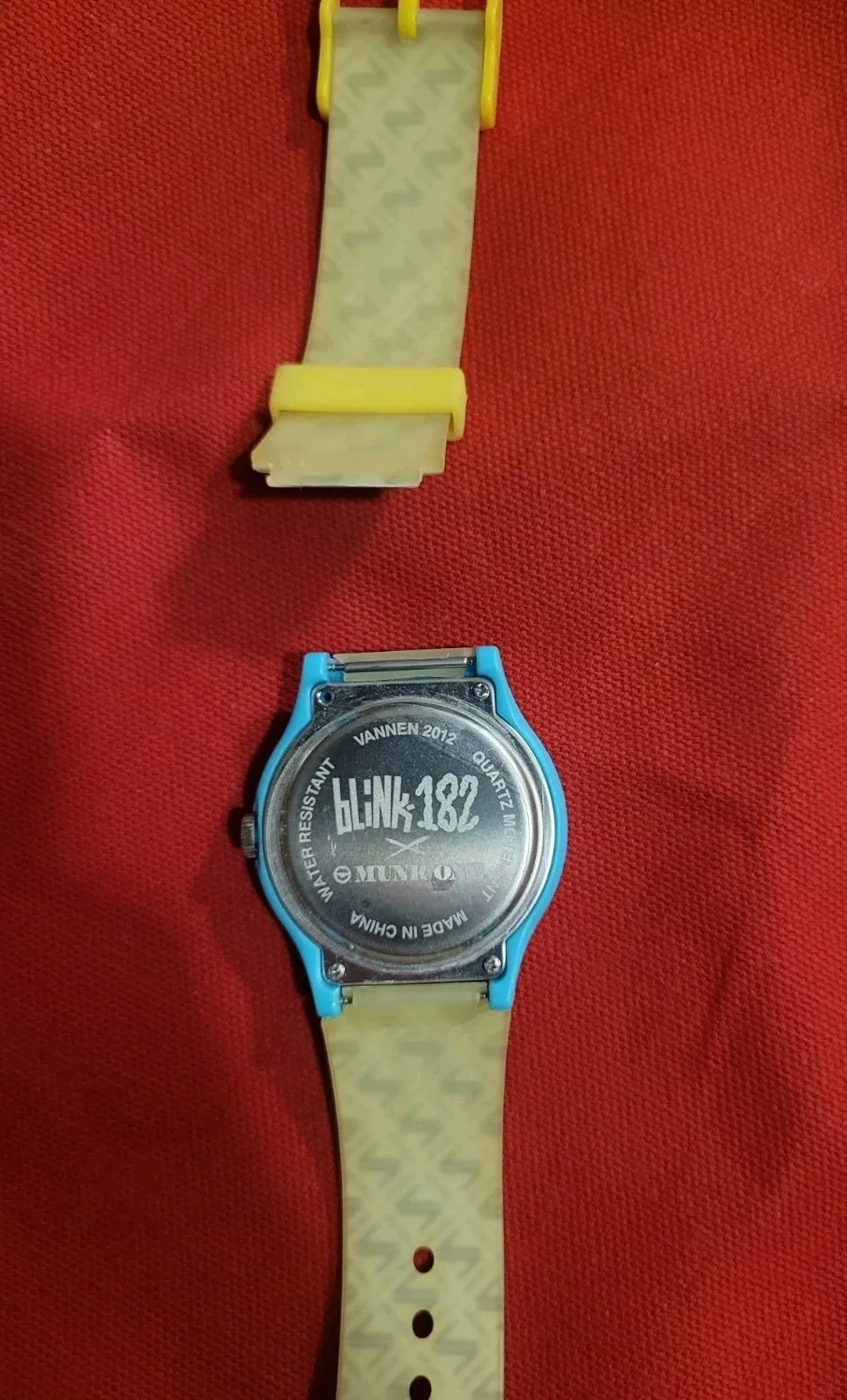 blink 182 Vannen Watch Munk One Rare Damaged Band, изображение 3