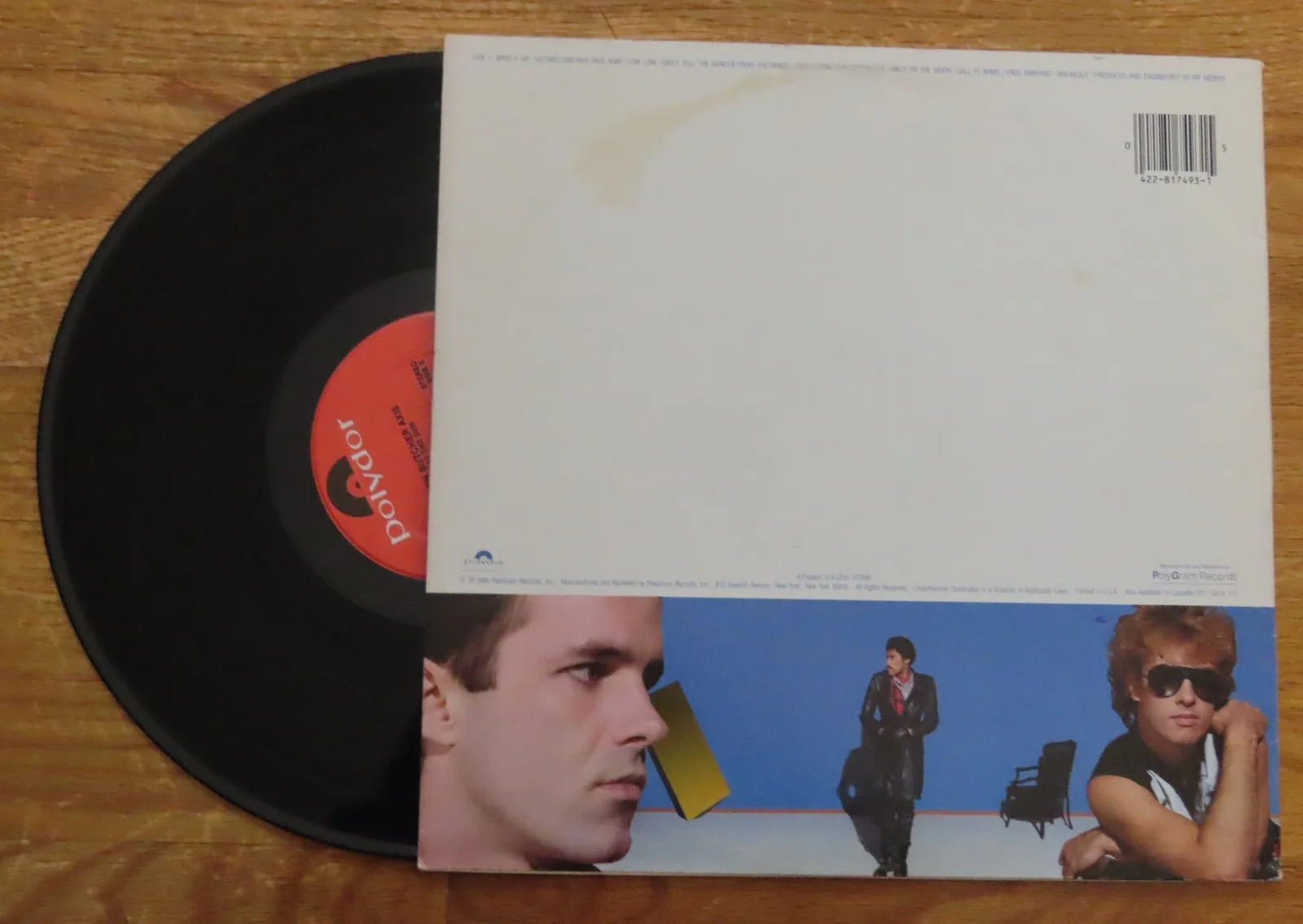 JON BUTCHER AXIS signed STARE AT THE SUN 1984 Record / Album COA, image 3
