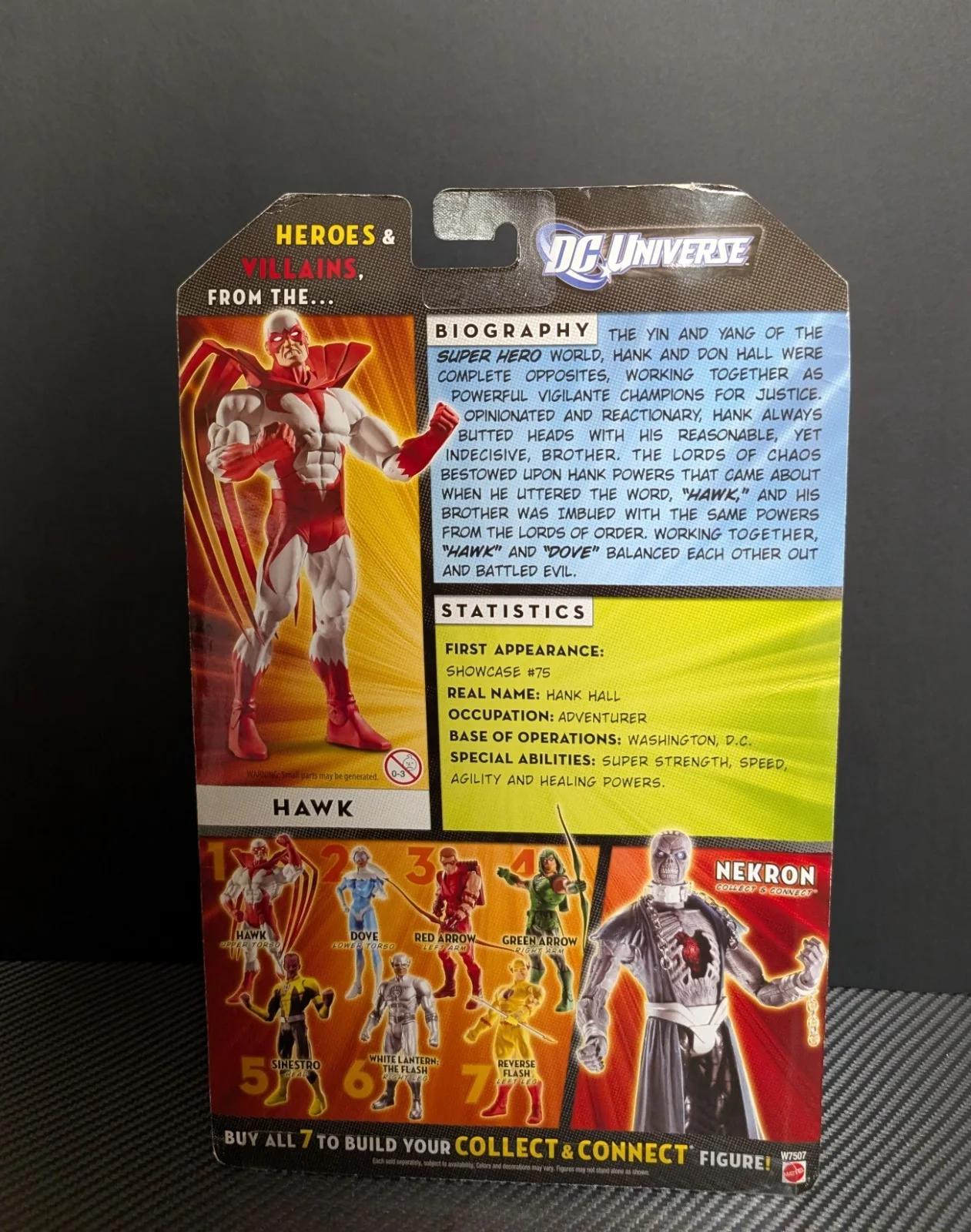 Alan Ritchson — Alan Ritchson Signed DC Universe Classics Wave 20 Hawk Mattel Action Figure, image 4