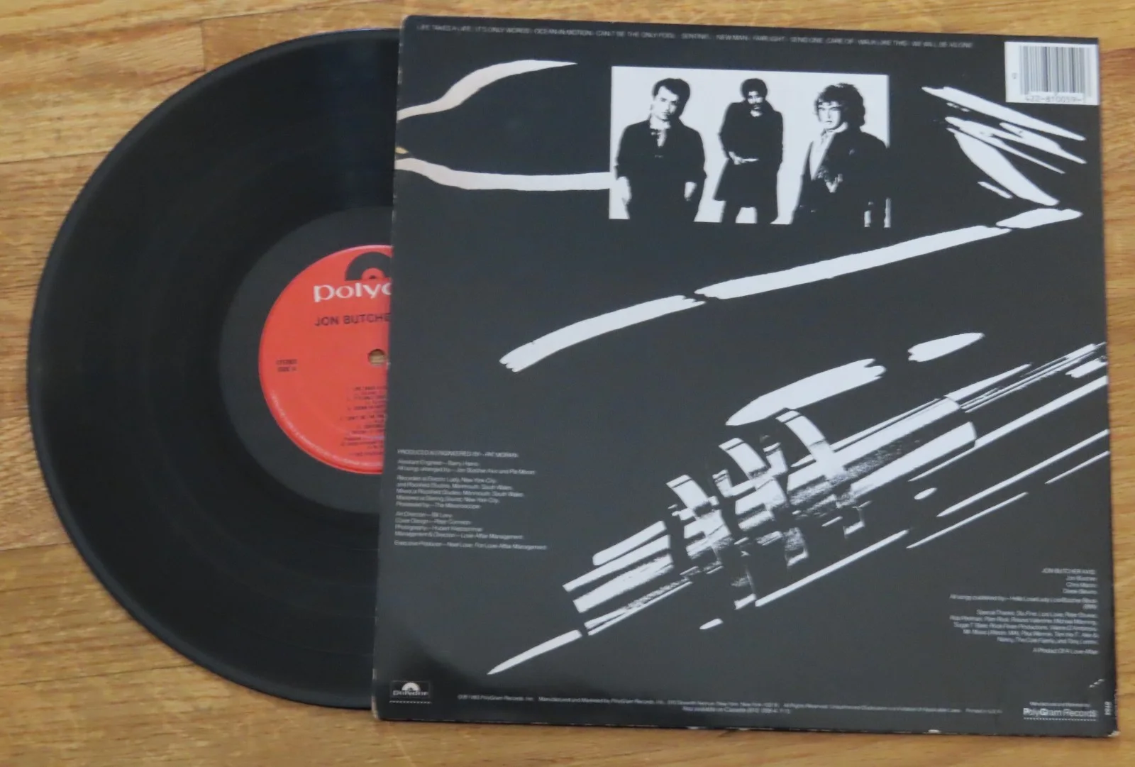 JON BUTCHER signed JON BUTCHER AXIS Record Life Takes a Life / It's Only Words, изображение 2
