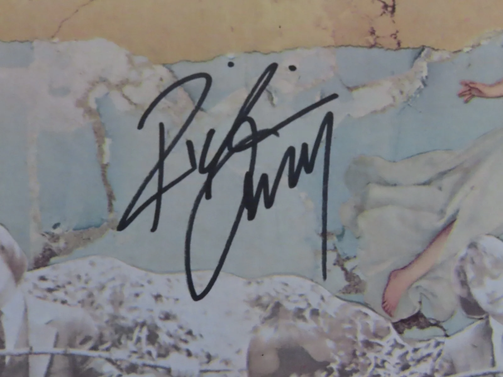 RICHIE FURAY signed BUFFALO SPRINGFIELD 1973 Record Album "For What It's Worth", image 2