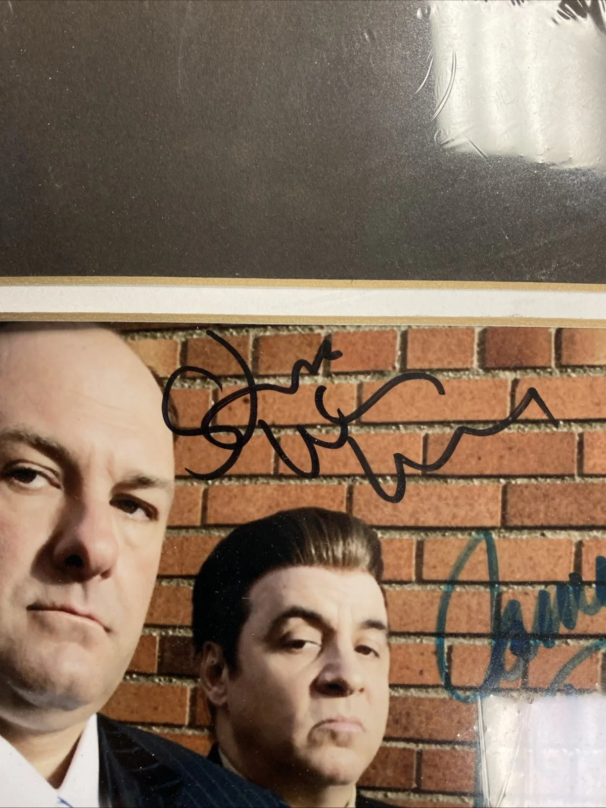 James Gandolfini — Autographed 8x10 The Sopranos Gandolfini Van Zandt Sirico With COA (30763768), image 2