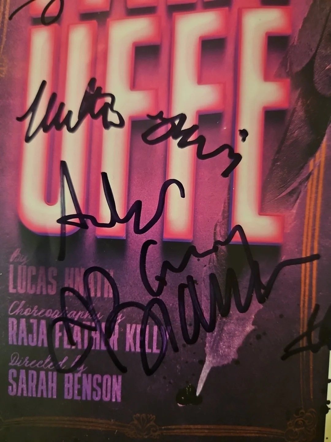 Cast — Tartuffe Signed Program - Matthew Broderick, Francis Jue - 7 Signatures, image 3