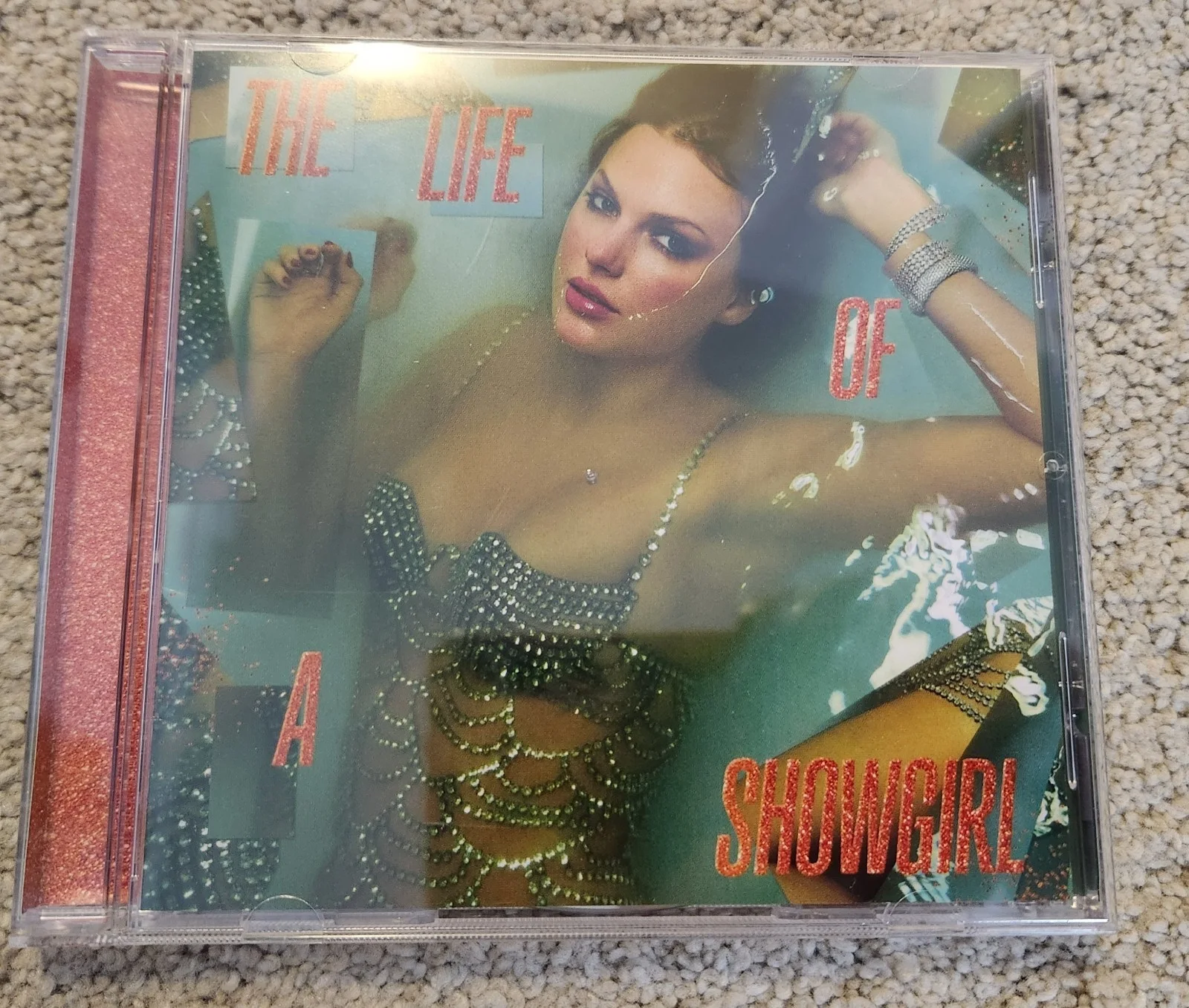 Taylor Swift Signed #4 Life Of A Showgirl CD, image 3