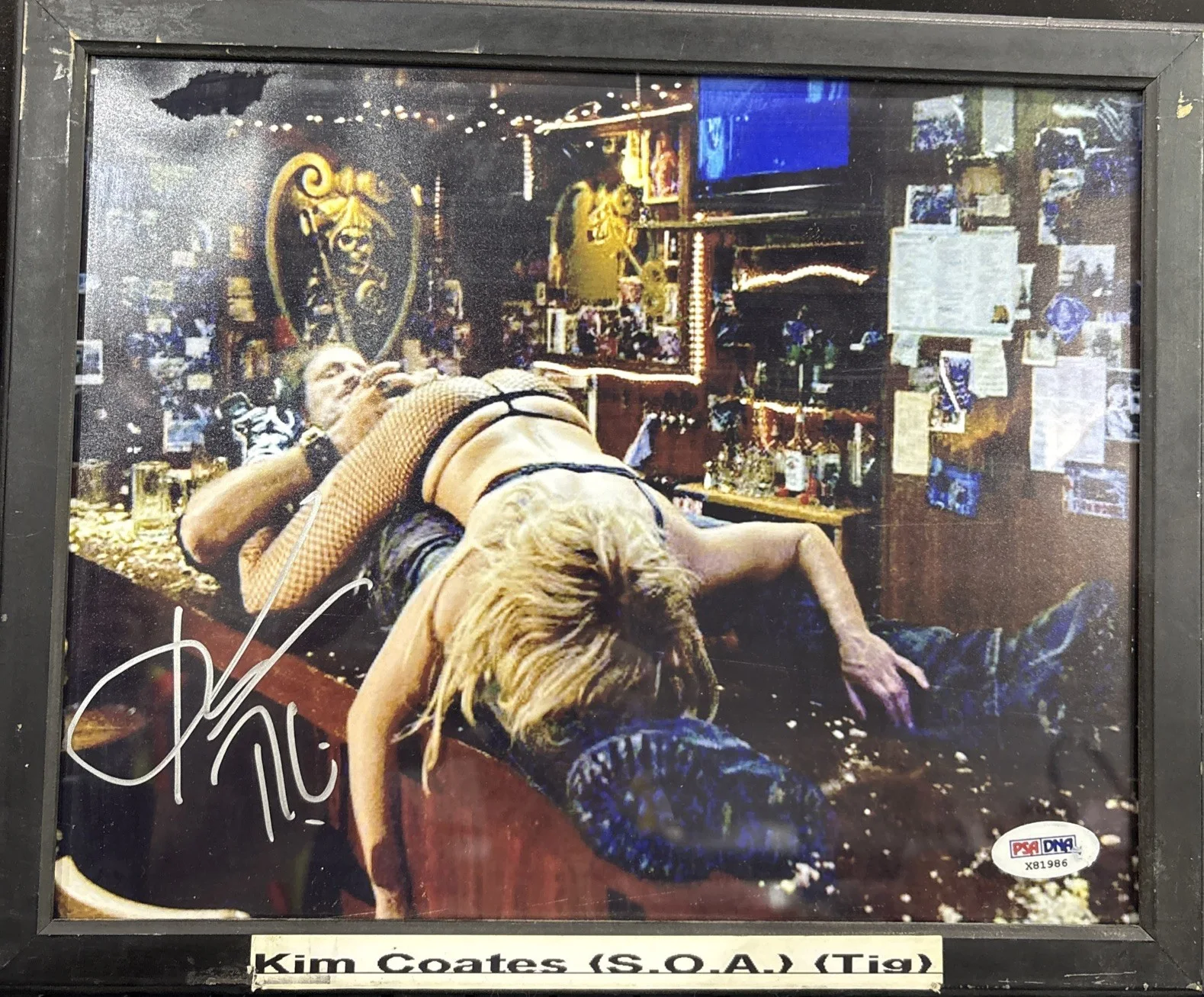 Kim Coates — Kim Coates Signed Sons of Anarchy Tig 8x10 Photo PSA/DNA COA Autograph Picture