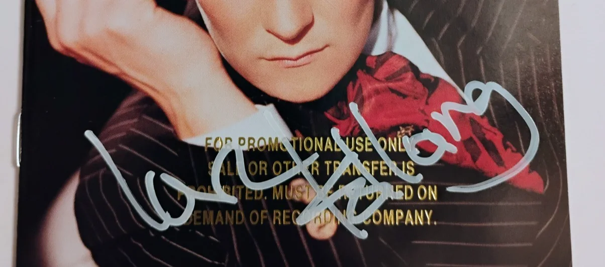 k.d. kd lang - signed - autographed - drag - compact disc, image 2