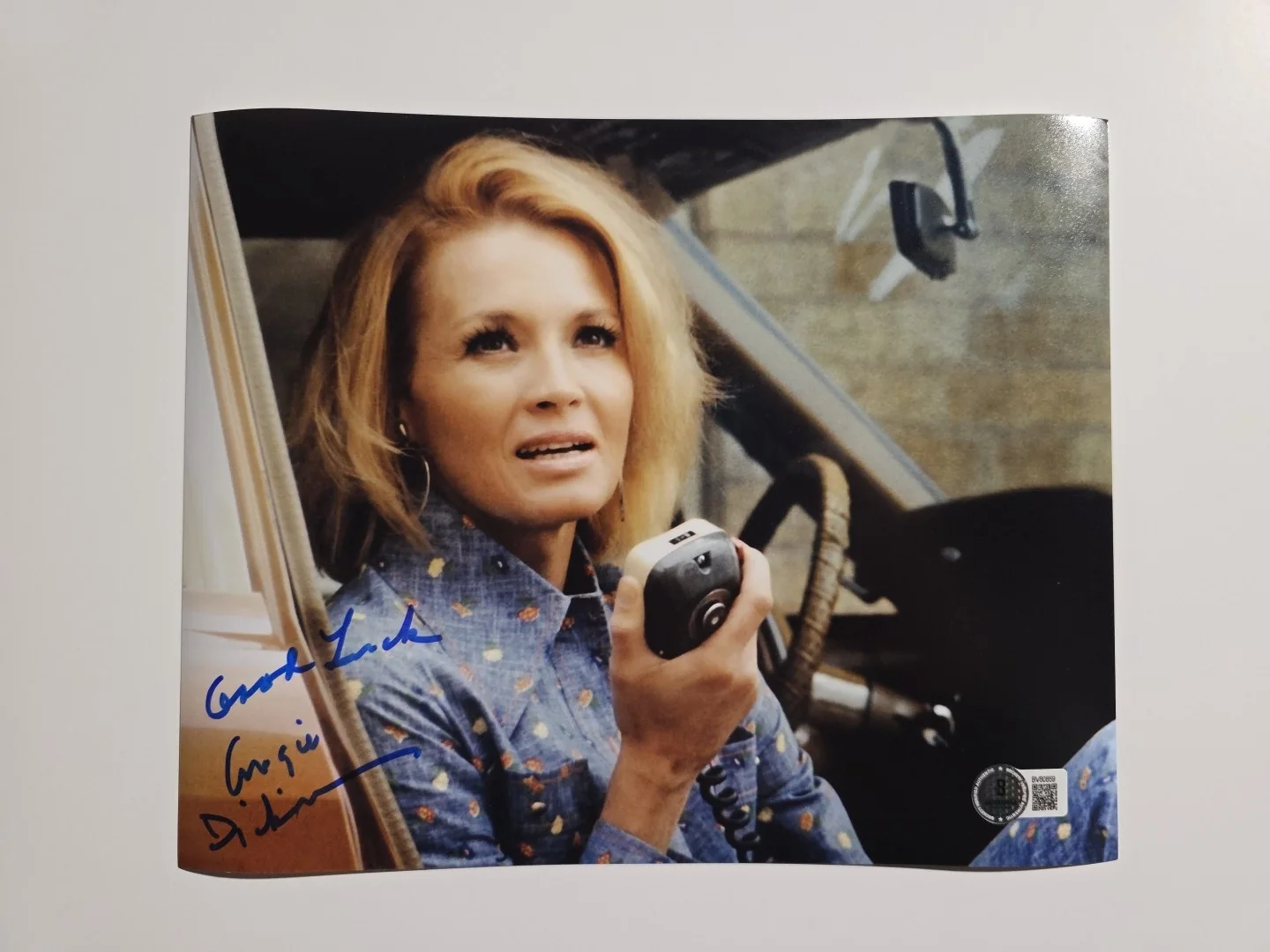 Angie Dickinson — ANGIE DICKINSON Rare autographed signed classic sexy 8x10 photo Beckett BV80859