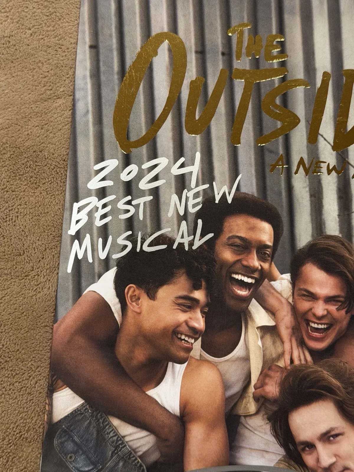 Brody Grant Signed Exclusive Tony Voter Program Autograph Authentic Outsiders, image 2