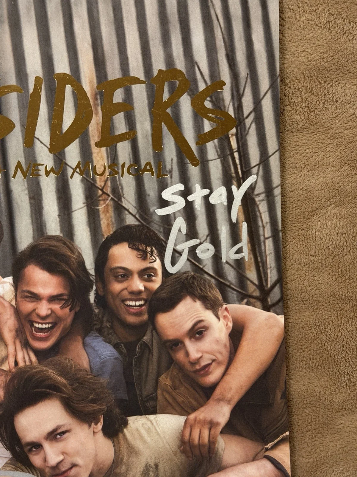Brody Grant Signed Exclusive Tony Voter Program Autograph Authentic Outsiders, image 3