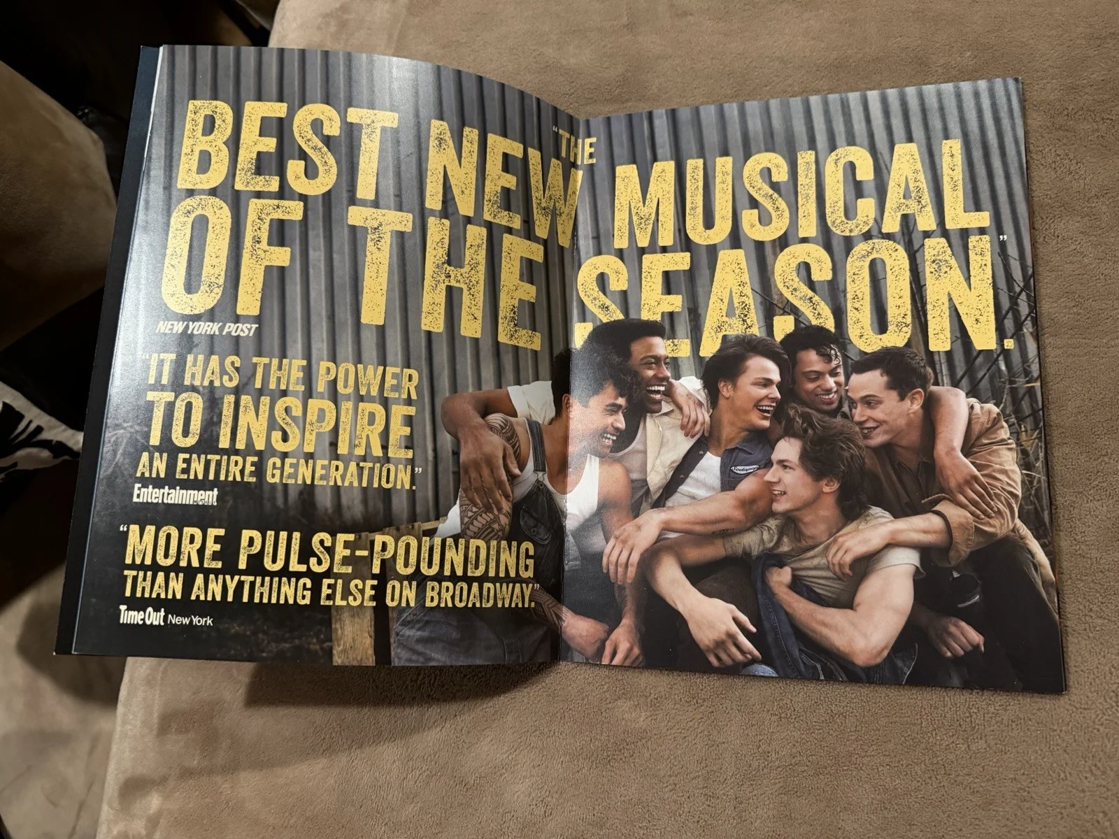 Brody Grant Signed Exclusive Tony Voter Program Autograph Authentic Outsiders, image 5