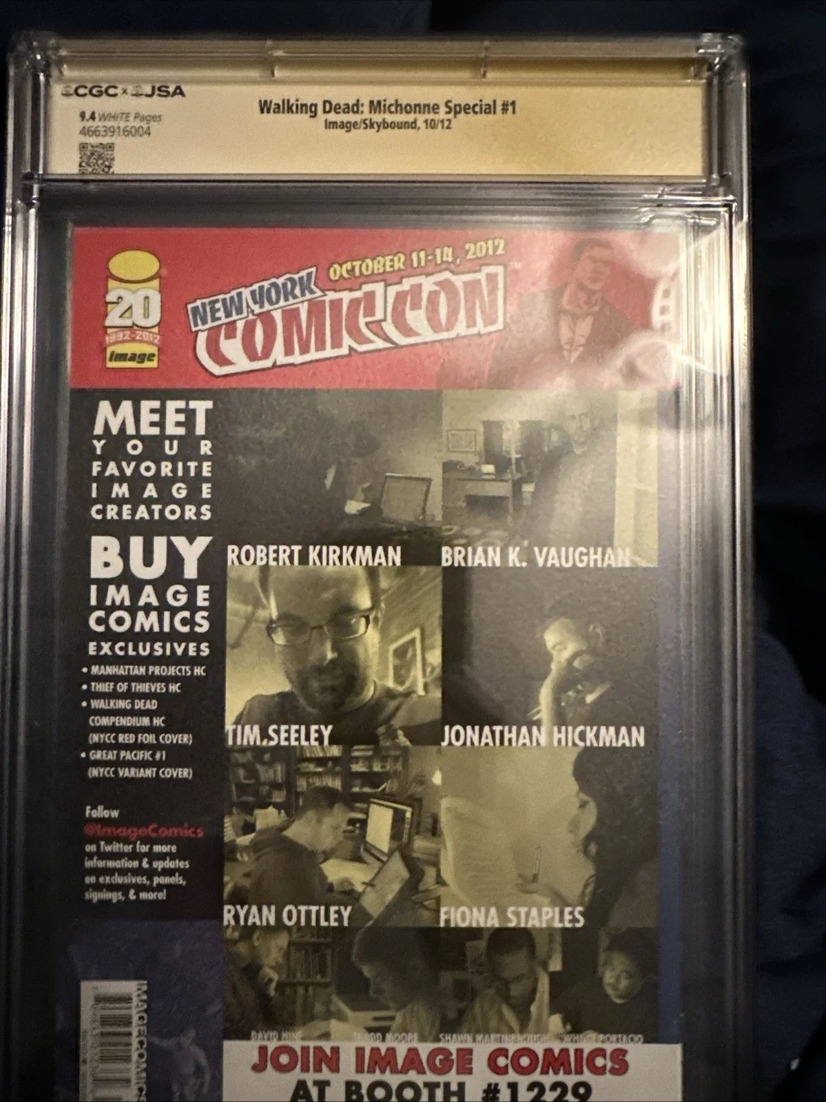 Danai Gurira — The Walking Dead Danai Gurira “ Michonne “ Signed autographed #1 CGC JSA COA 9.4, изображение 4