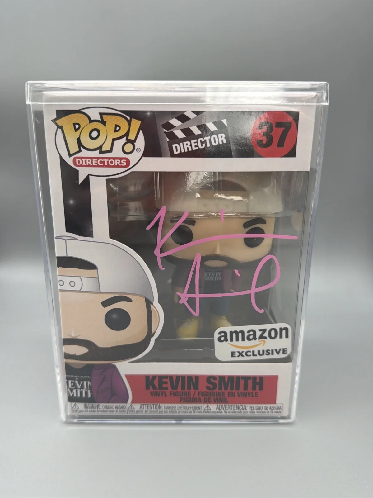 Kevin Smith — Kevin Smith Signed Funko Pop Jay and Silent Bob 37 Clerks Whatnot Certified
