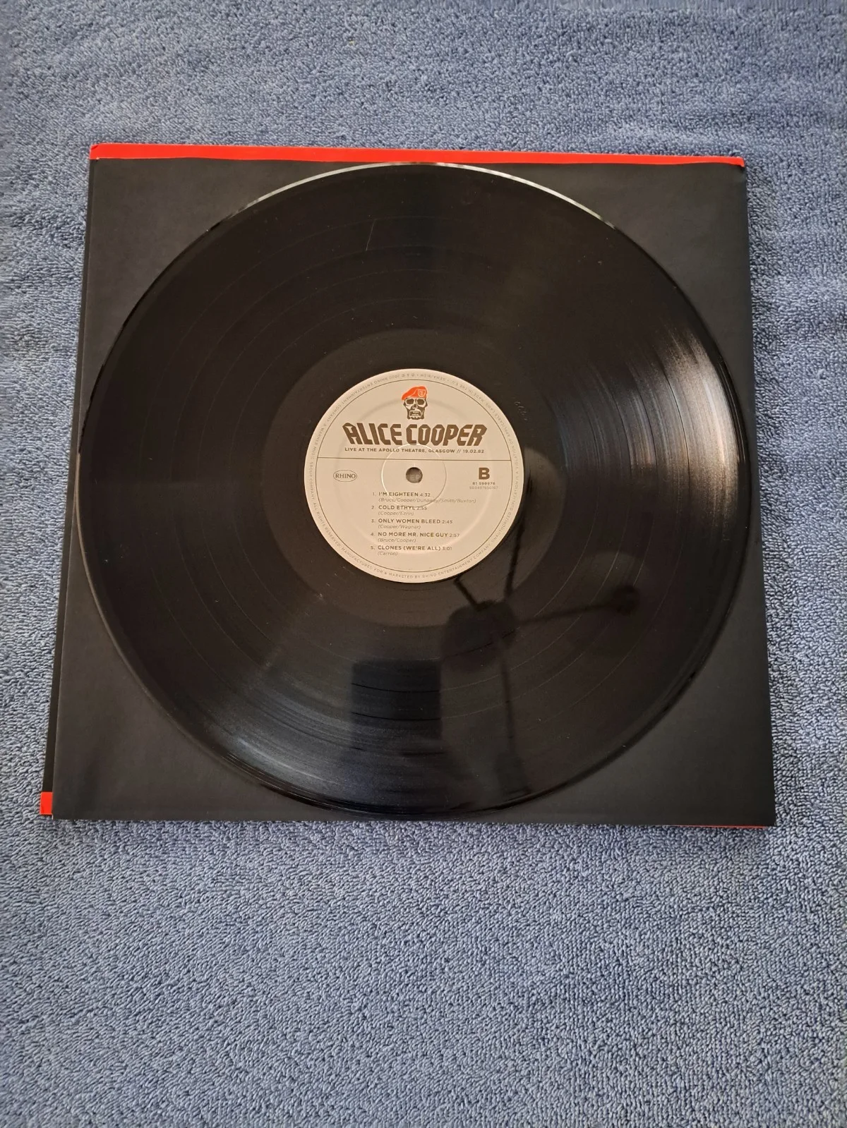 ALICE COOPER SIGNED SPECIAL FORCES LIVE AT THE APOLLO THEATRE GLASGOW VINYL JSA, image 5