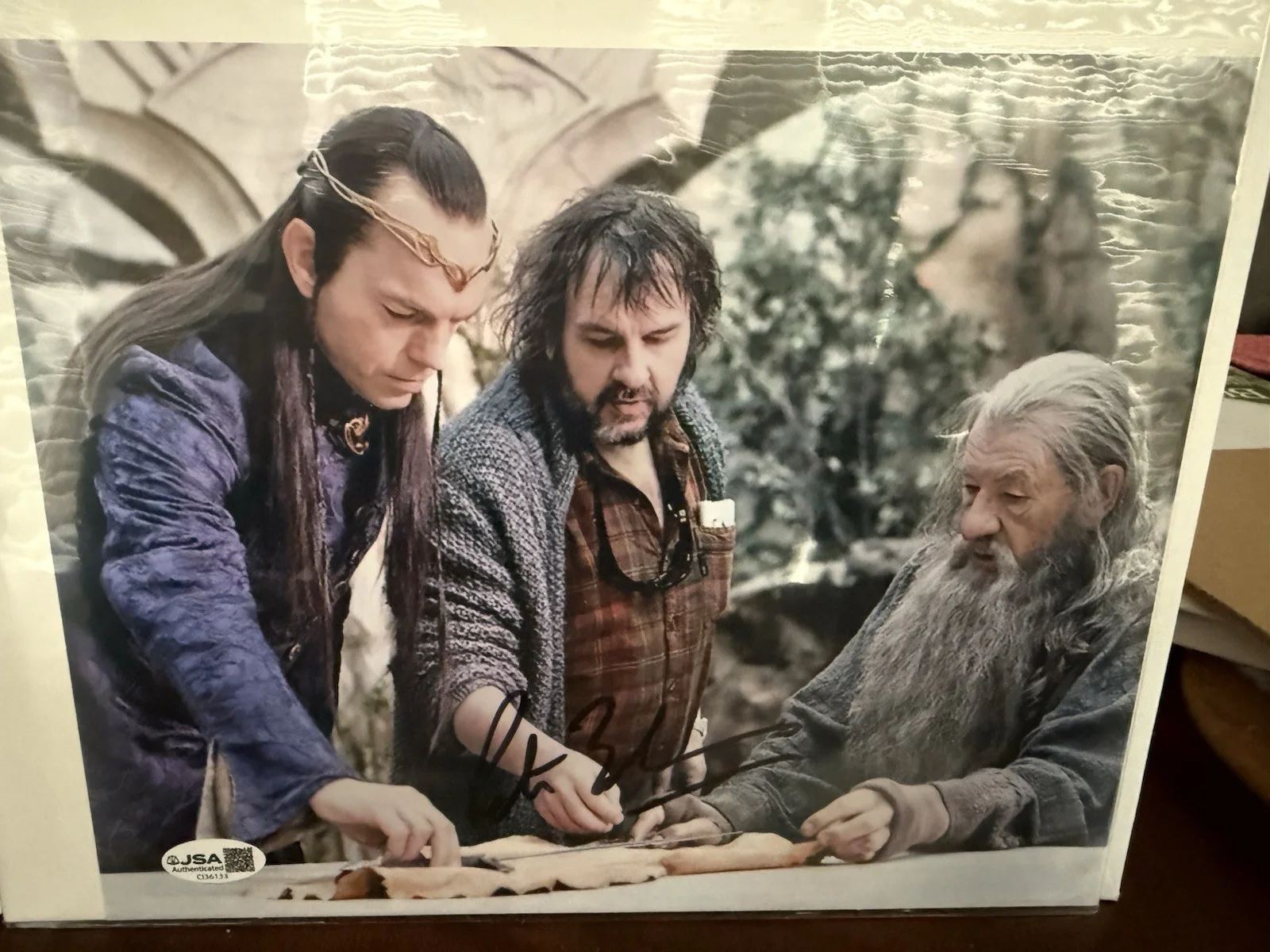 Peter Jackson — Peter Jackson Lord Of The Rings Hand Signed In Person Autograph 10x8 JSA COA, изображение 2