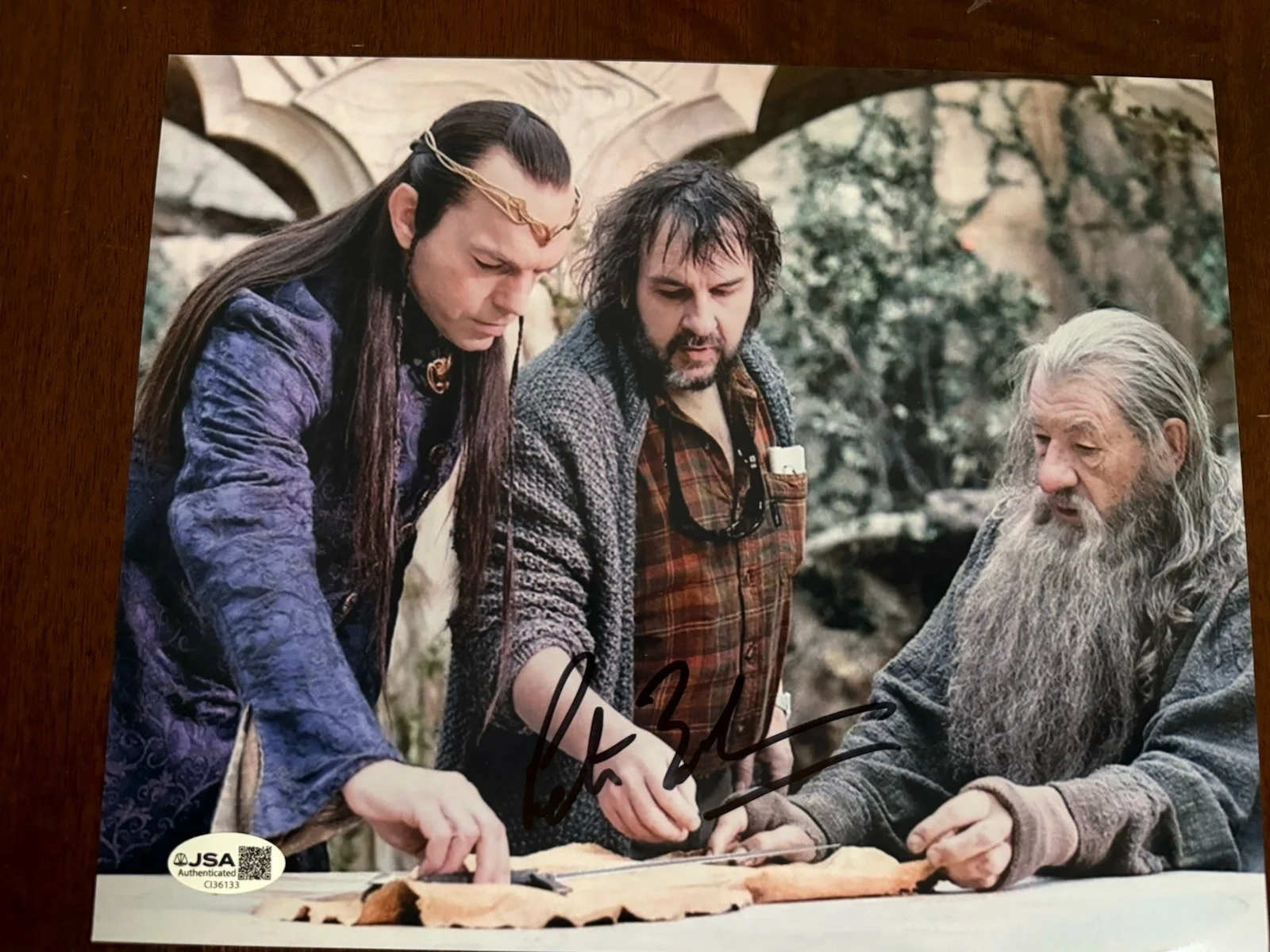 Peter Jackson — Peter Jackson Lord Of The Rings Hand Signed In Person Autograph 10x8 JSA COA, изображение 3
