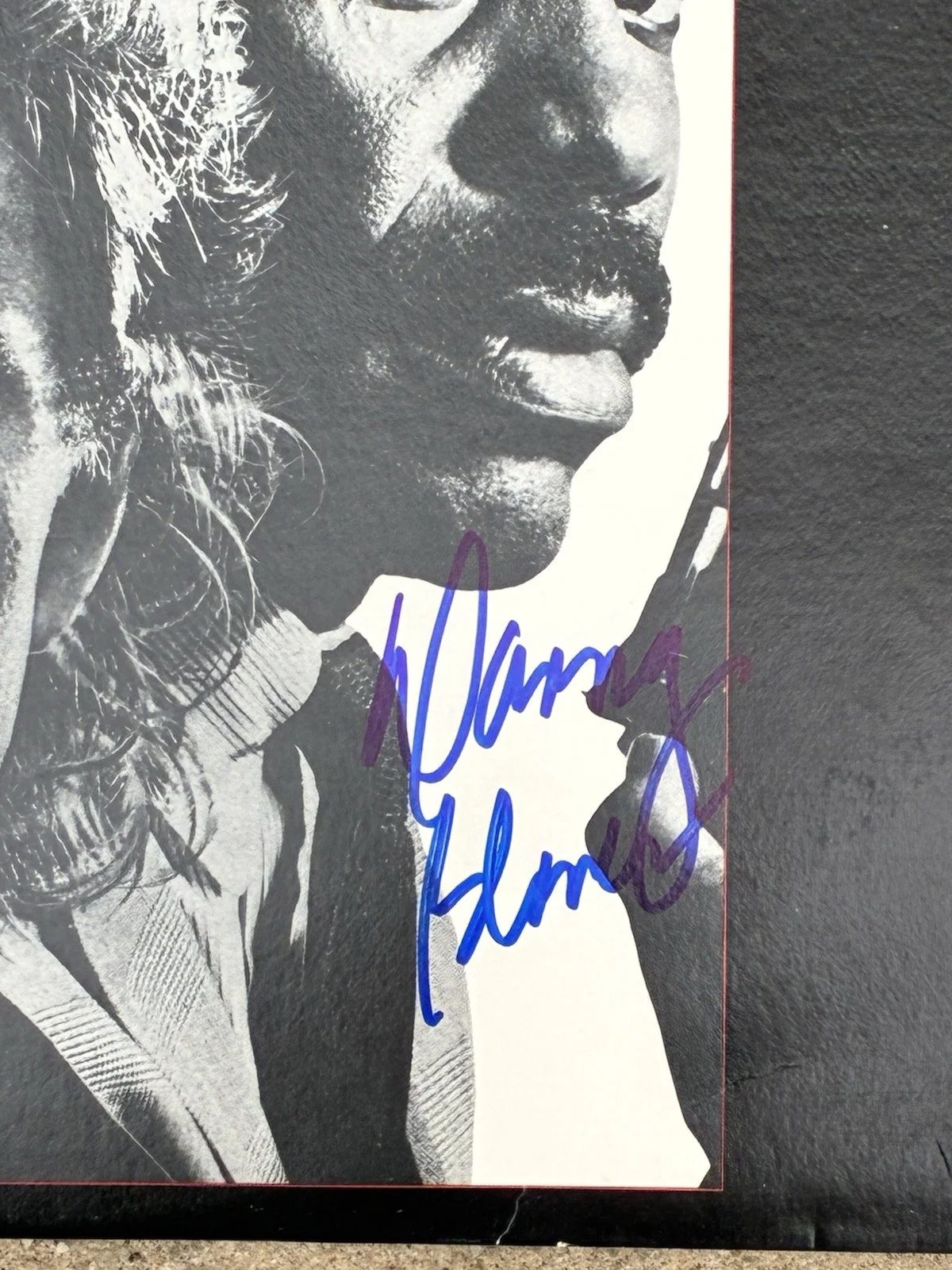Danny Glover — DANNY GLOVER SIGNED VINYL SOUNDTRACK LETHAL WEAPON AKA MURTAGH MEL GIBSON PSA, image 3