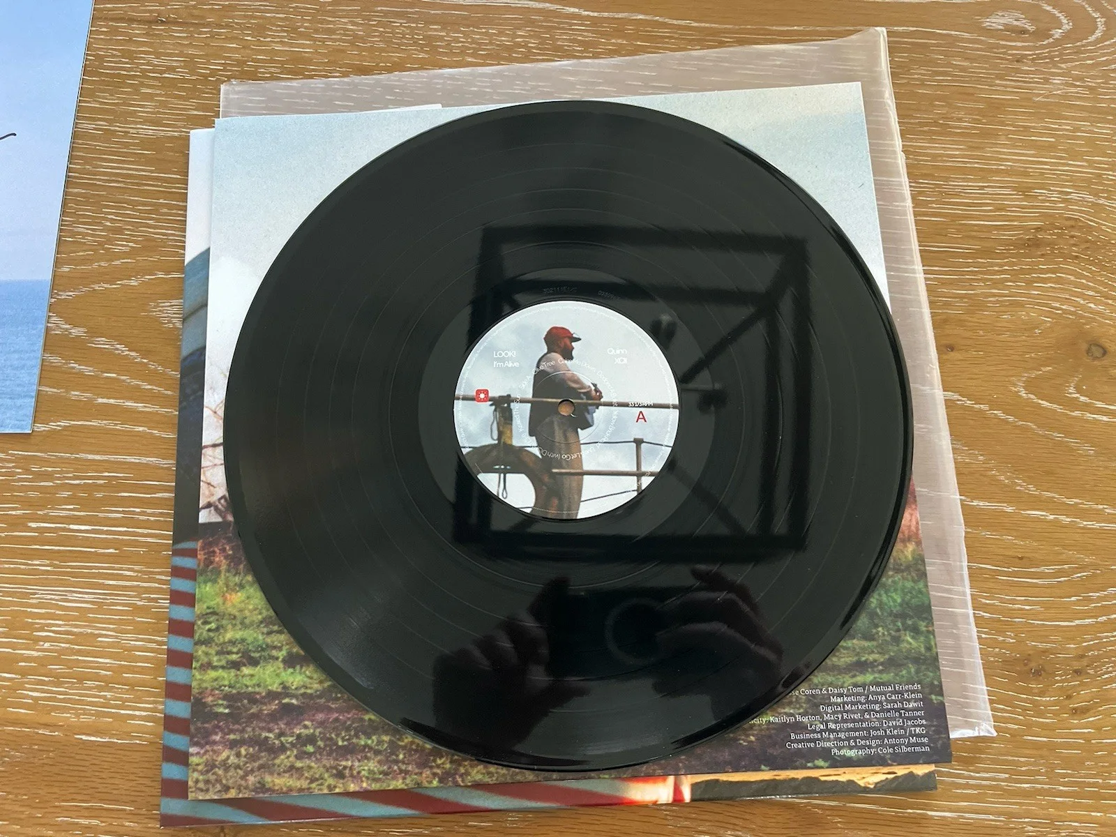 Quinn XCII Signed Music Vinyl Autograph 92 Auto Authentic, image 2