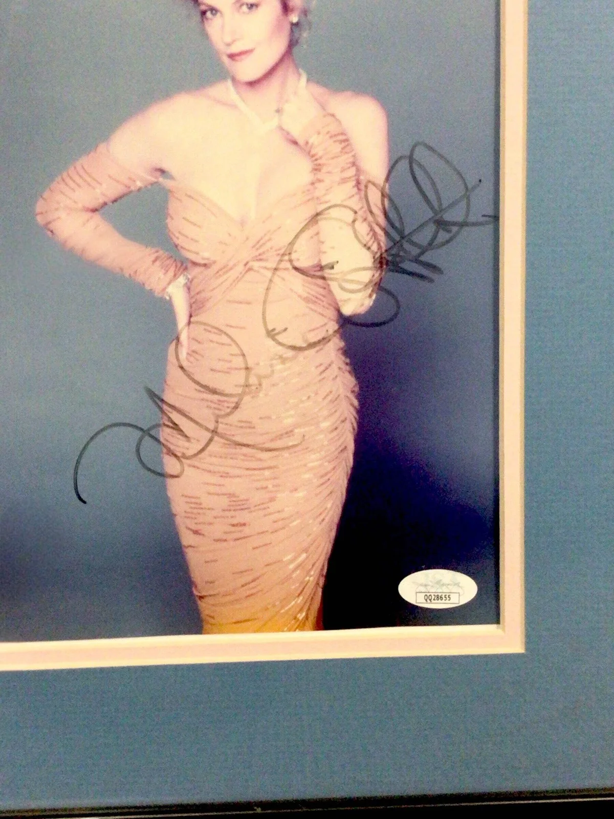 Melanie Griffith — Signed Photograph of Melanie Griffith in Black Frame, image 2