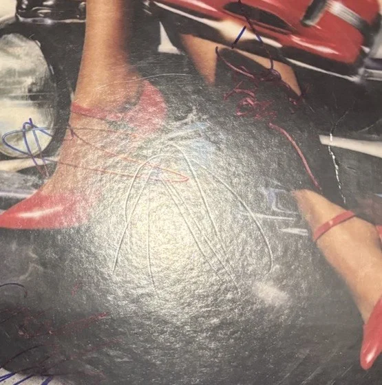 THE CARS Ric Ocasek Easton Hawks Robinson Autographed GREATEST HITS Vinyl Album, изображение 2