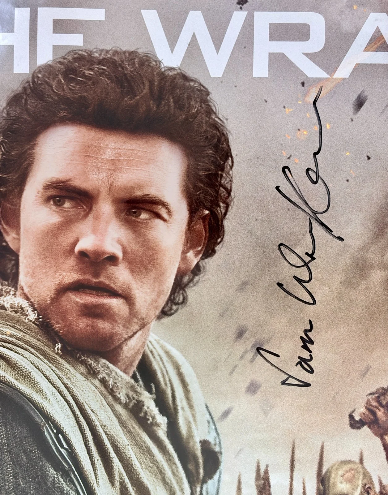 Liam Neeson — Wrath of the Titans x4 Cast Signed Poster D/S 27x40 Liam Neeson Sam Worthington, image 4