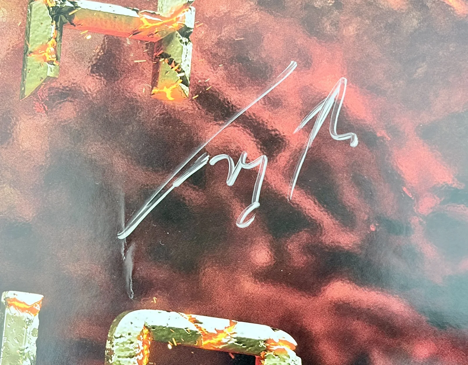 Liam Neeson — Wrath of the Titans x4 Cast Signed Poster D/S 27x40 Liam Neeson Sam Worthington, image 5