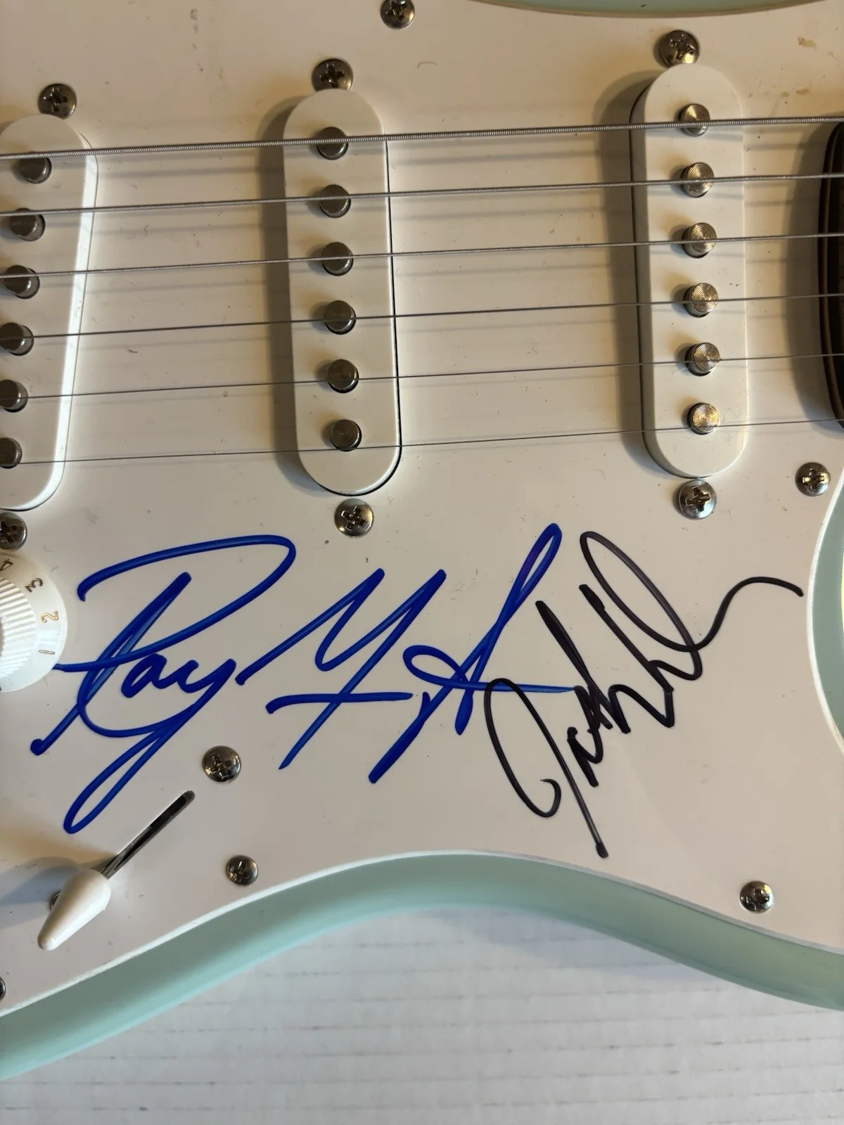 The Doors Signed Squire Strat Ray Manzarek Robby Krieger John Densmore In Person, изображение 2
