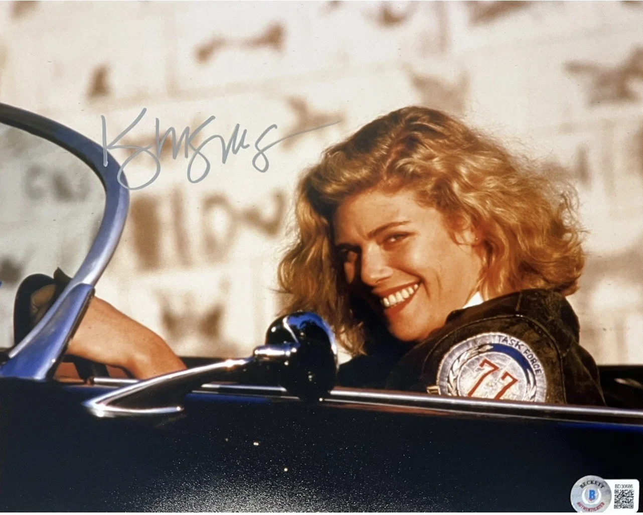 Kelly McGillis signed photo BAS COA Autograph Top Gun Tom Cruz, изображение 2