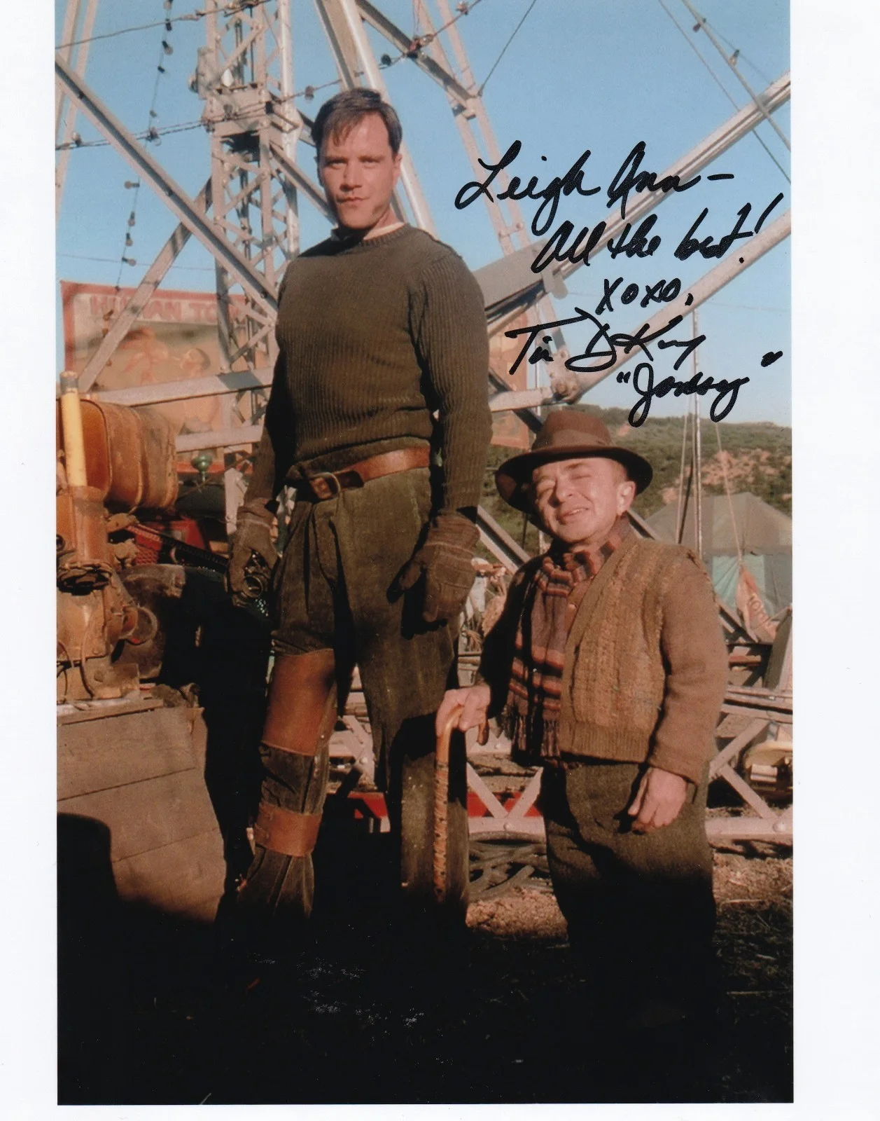 Tim Dekay — Tim Dekay as Jonesy Carnivale Signed 8x10 Photo COA