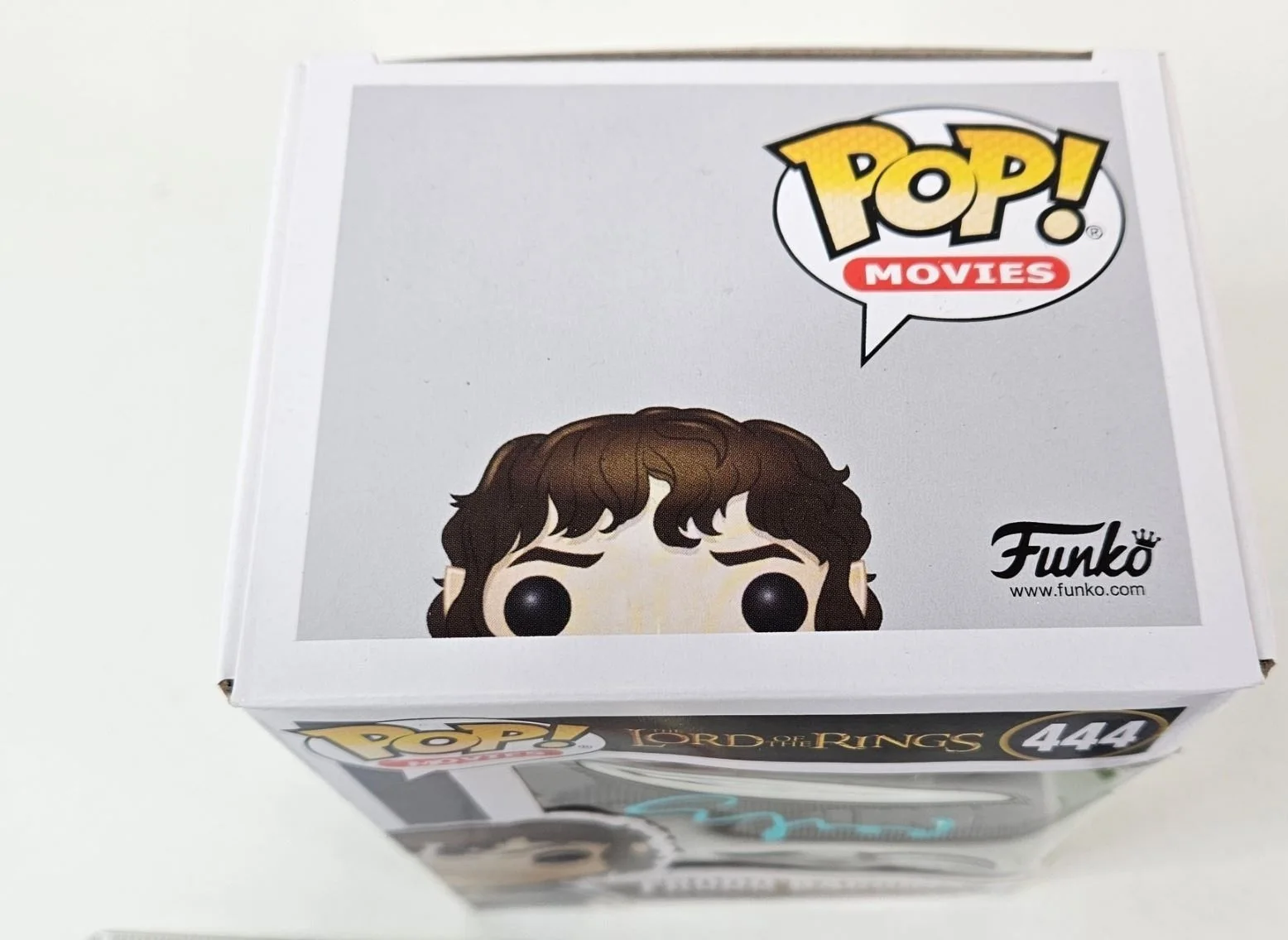 Elijah Wood — Elijah Wood Signed Zombie FRODO LOTR 444 Funko Pop! LE Glow Chase WWOC Authentic, изображение 5