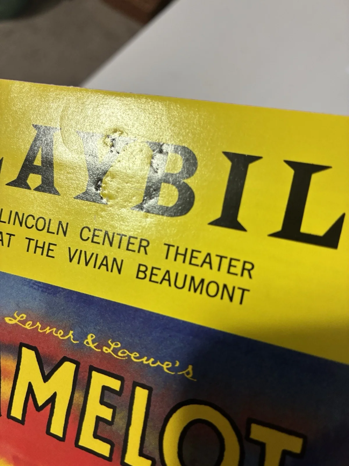 Camelot Cast Signed Playbill Dakin Matthews and More July 2023, изображение 3