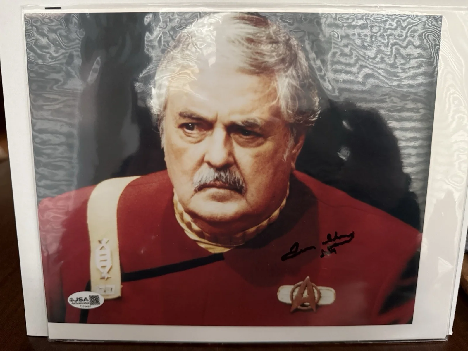 James Doohan — James Doohan Star Trek's "Scotty" Hand Signed RARE Photo Autographed JSA COA, image 3