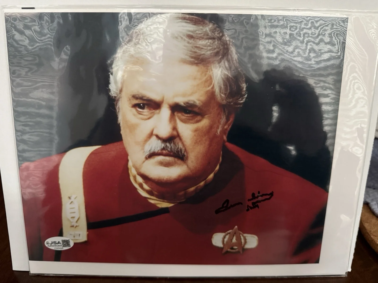 James Doohan — James Doohan Star Trek's "Scotty" Hand Signed RARE Photo Autographed JSA COA, image 5
