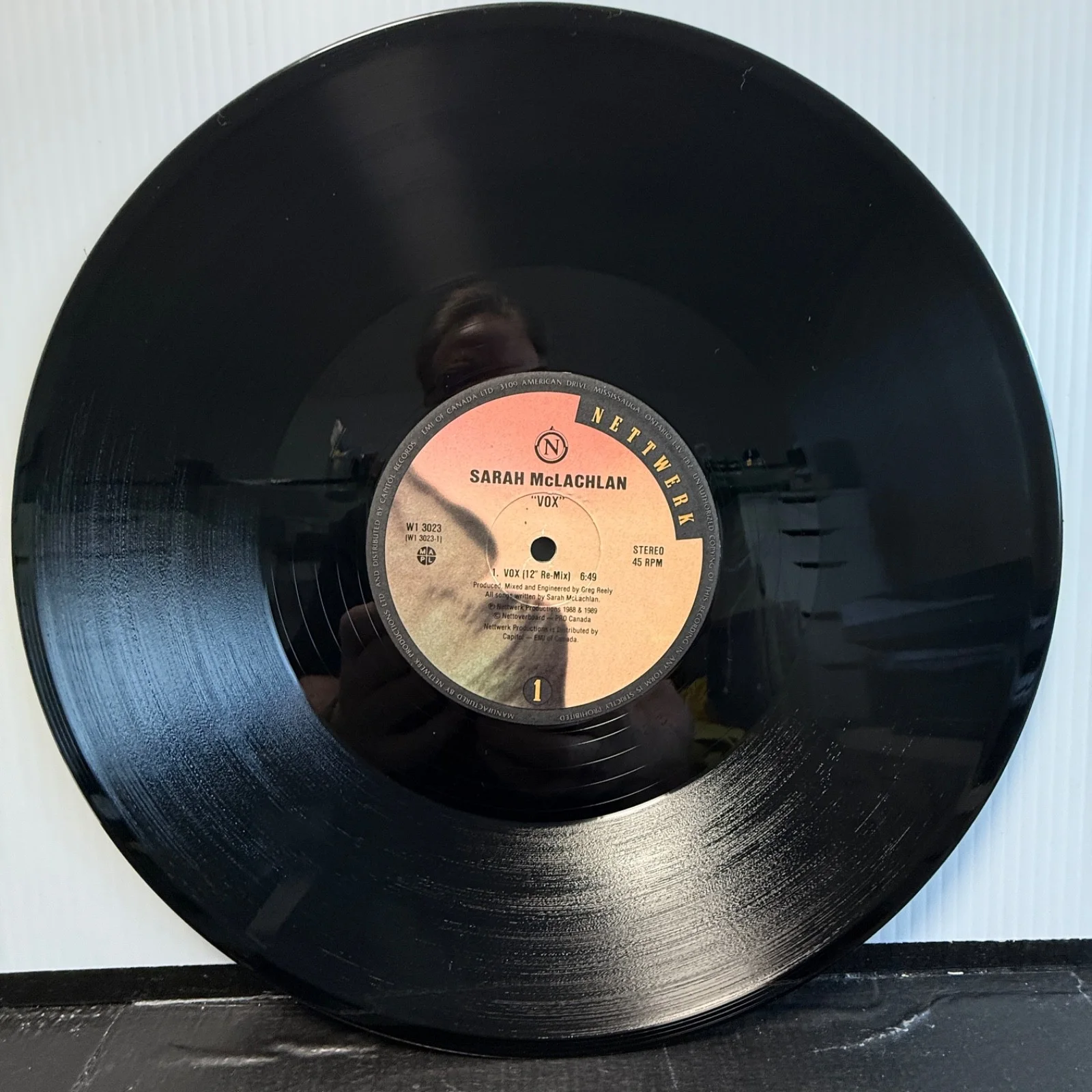 SARAH McLACHLAN "Vox" AUTOGRAPHED Canada W1-3023 appears nearly unplayed NM!!, изображение 4
