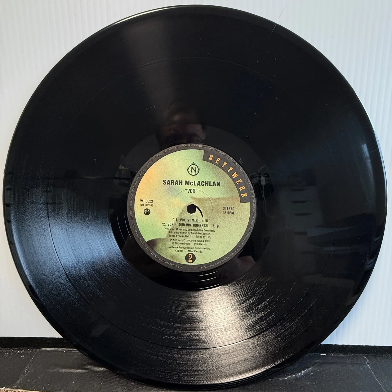 SARAH McLACHLAN "Vox" AUTOGRAPHED Canada W1-3023 appears nearly unplayed NM!!, изображение 5