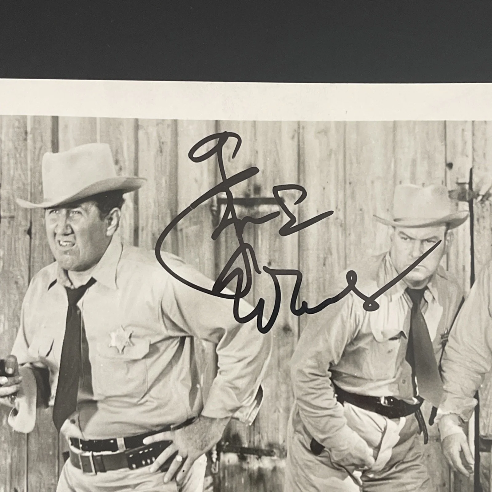GENE EVANS Damn Citizen 1958: Hand Signed Celebrity Photo 8 x 10” / KSK, изображение 2