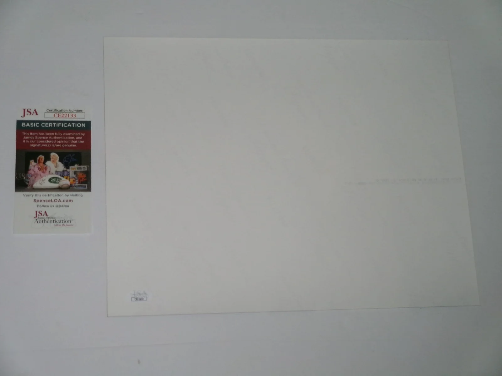 Richard Anderson — Richard Anderson Signed 11x14 Photo JSA CERT With Oscar Goldman Inscription, image 4