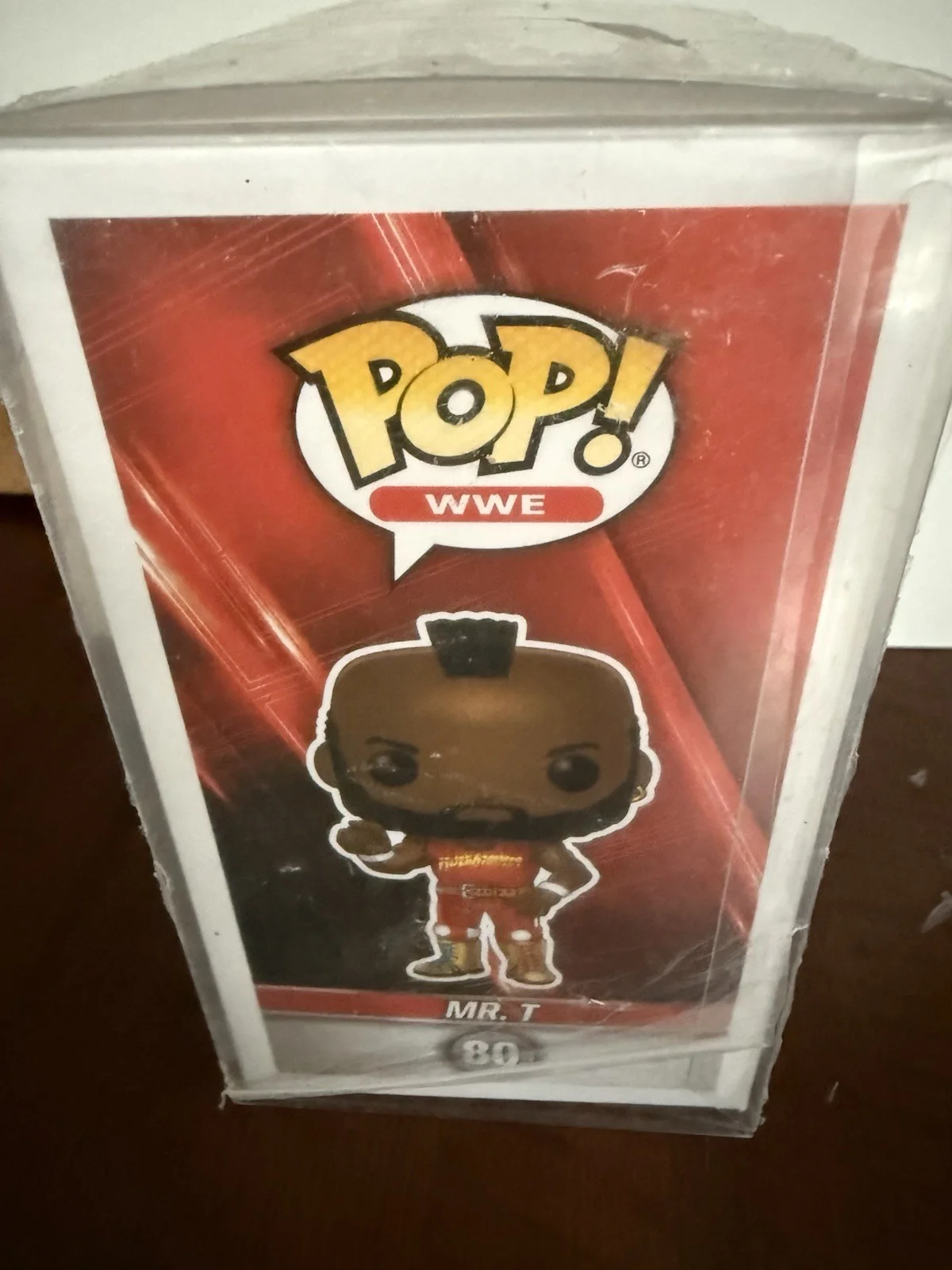 Mr. T — Mr. T Hand Signed Rocky WWE Star Funko Pop #1714 Autograph Figure JSA COA, image 5
