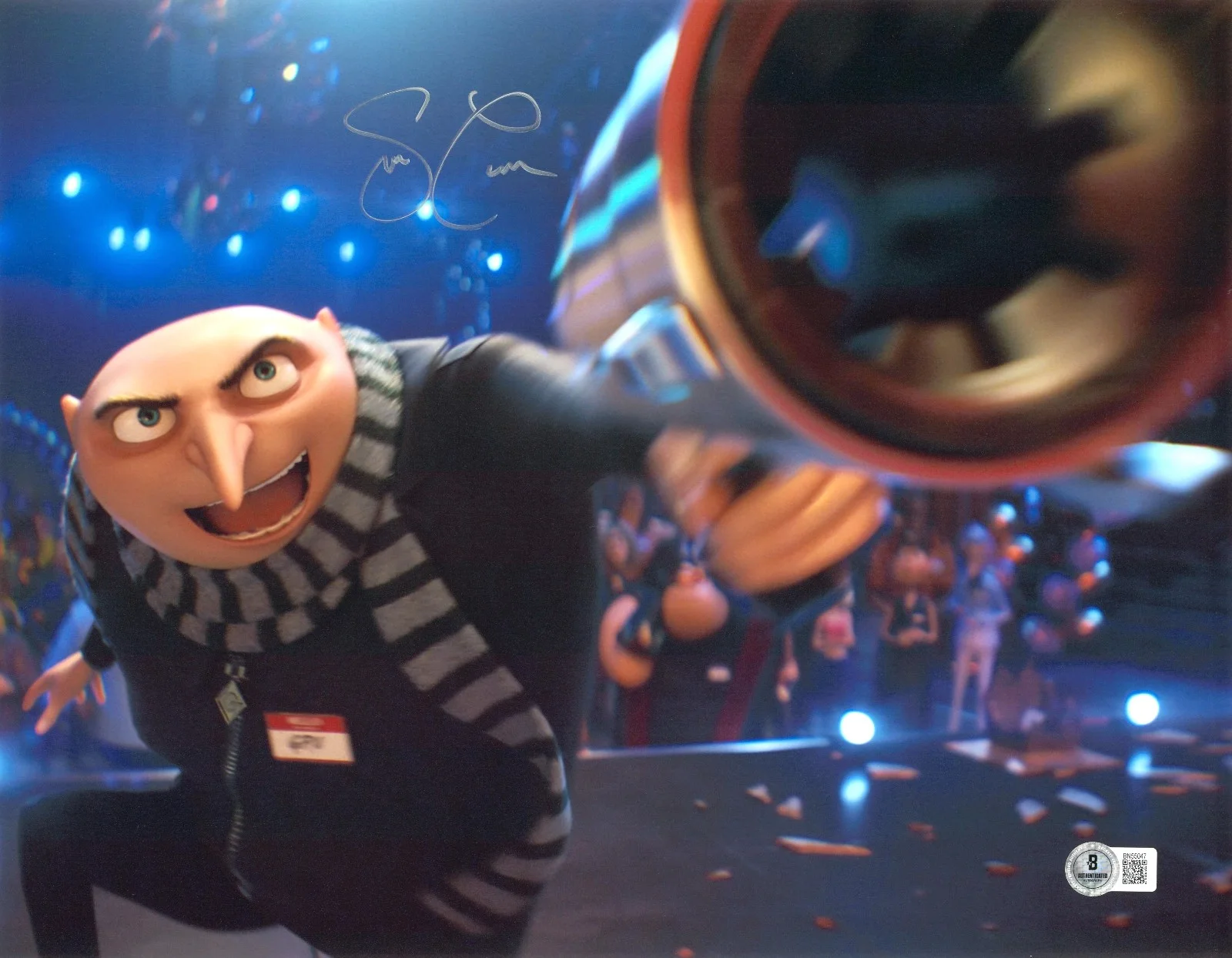STEVE CARELL — Steve Carell Signed Autograph Despicable Me 11X14 Photo Beckett BAS