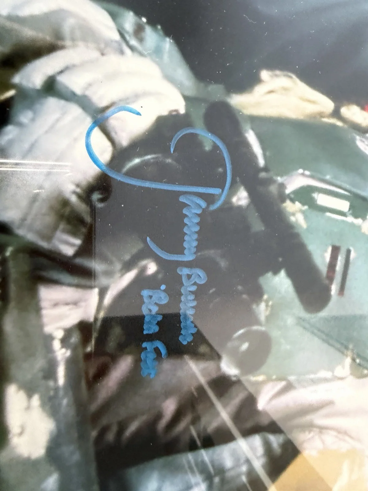 John Morton — Cloud city star wars autograph photo Multi Signed, Becket Authenticed, image 3