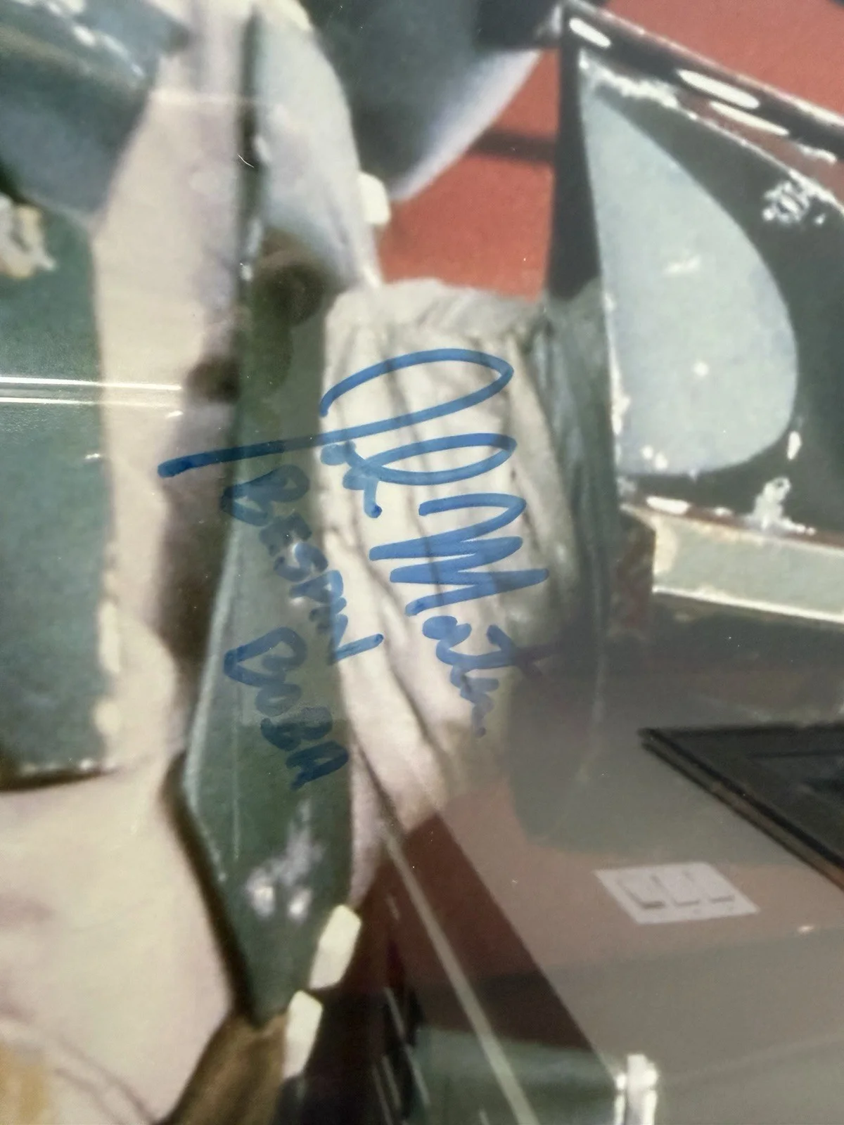 John Morton — Cloud city star wars autograph photo Multi Signed, Becket Authenticed, image 4